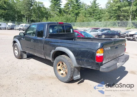 2002 Toyota Tacoma z USA, uszkodzony, nr VIN 5TEWM72N02Z079981